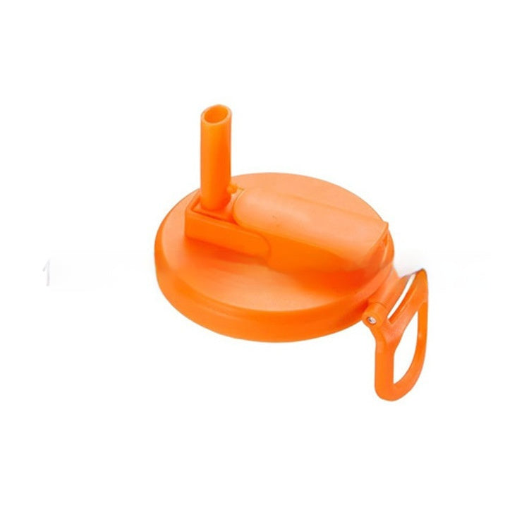 Reusable Soda Can Lid with Straw
