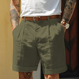 Men’s Loose-Fit Casual Shorts with Pockets