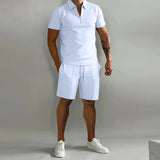 Men's Summer Polo Shirt & Shorts Set — product image 5 of 9