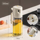 2-in-1 Oil Sprayer & Vinegar Dispenser