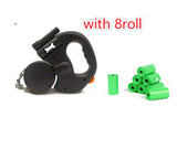 Dual Retractable Dog Leash with Light