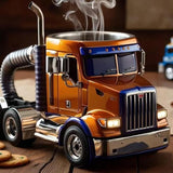 Semi-Truck-Shaped Drink Mug