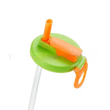 Reusable Soda Can Lid with Straw