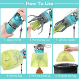 Portable Pet Waste Scooper & Bag Accessories