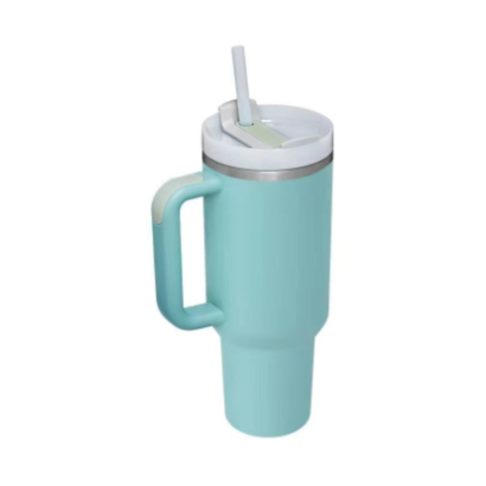 40 oz Insulated Tumbler with Handle & Straw — product image 21 of 25
