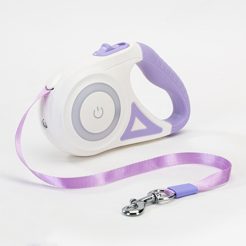 Retractable Pet Leash with Optional Collar