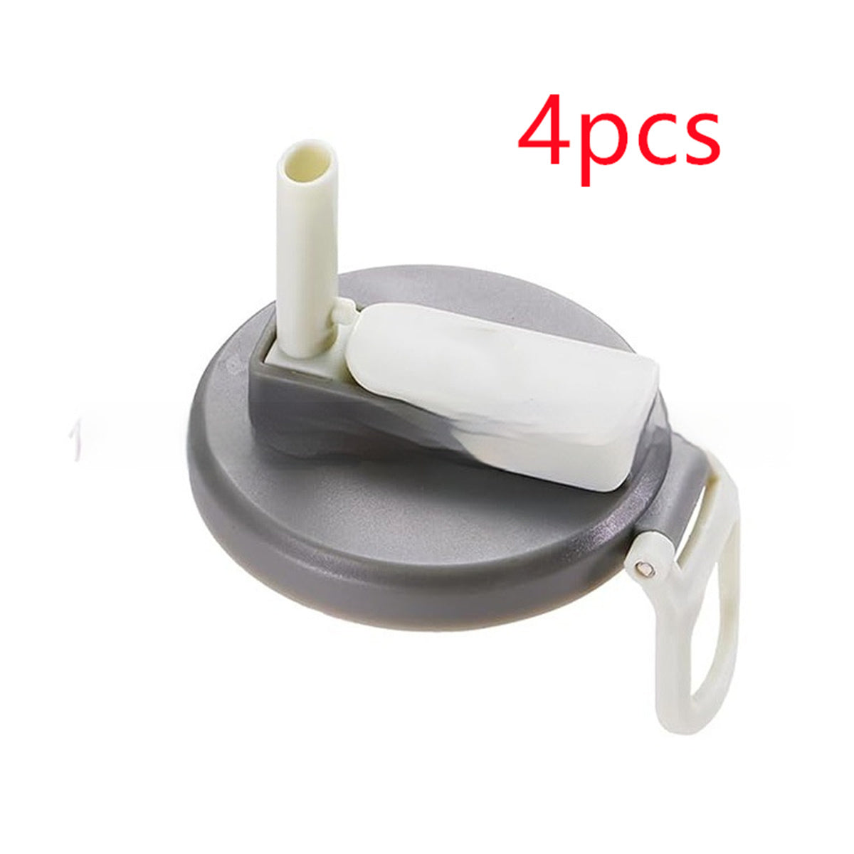 Reusable Soda Can Lid with Straw