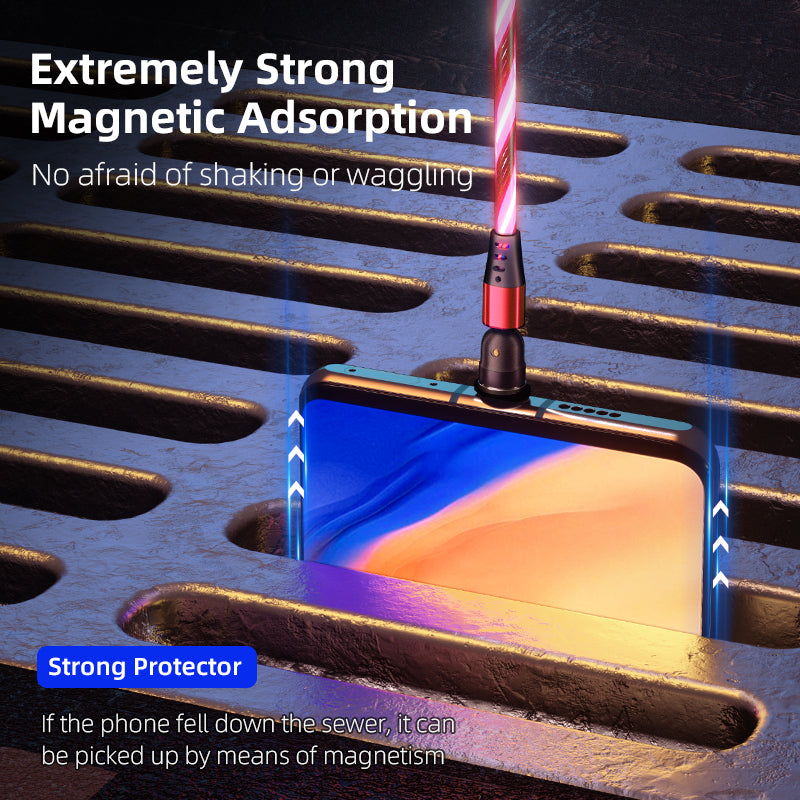 540° Rotating LED Magnetic Charging Cable — product image 6 of 23