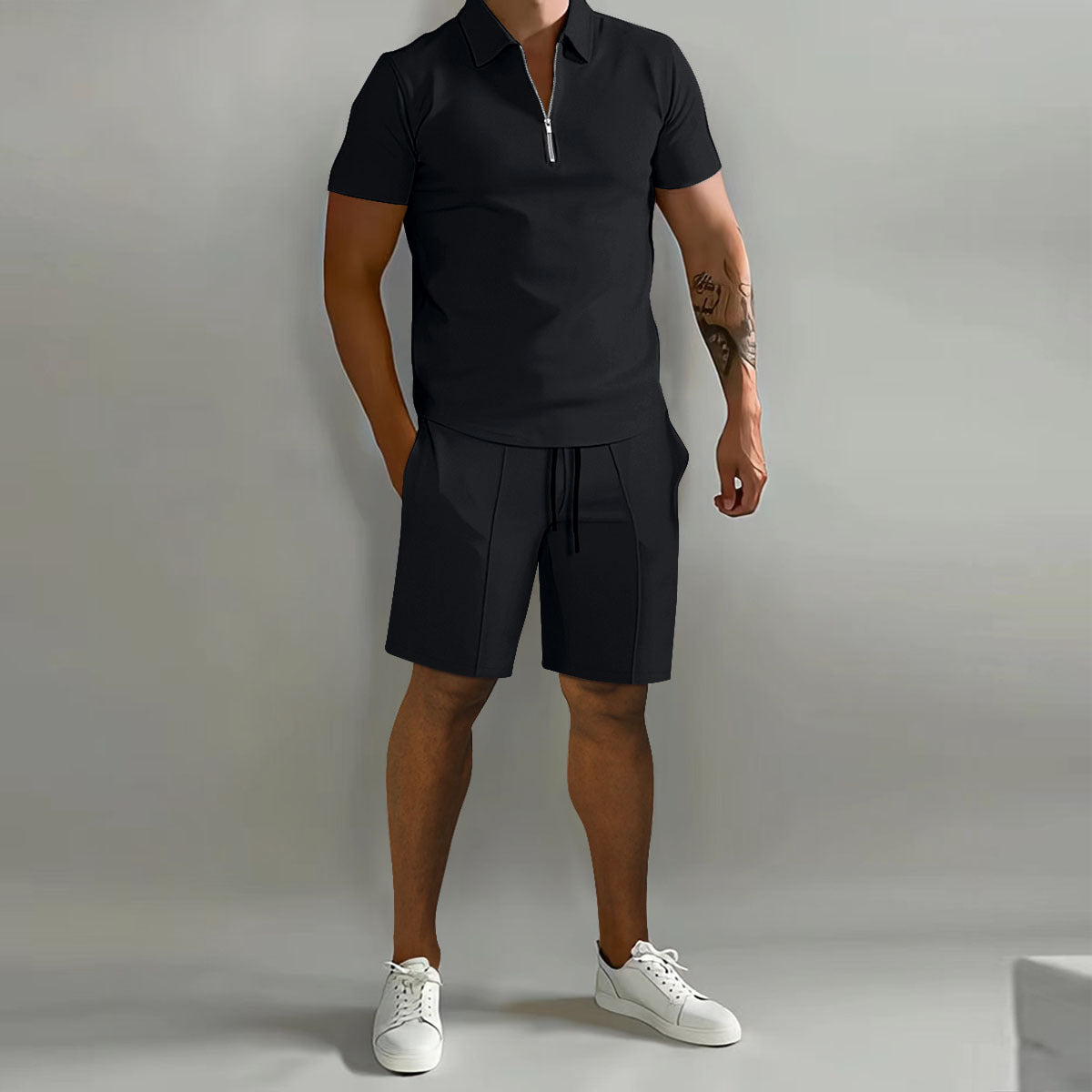 Men's Summer Polo Shirt & Shorts Set — product image 4 of 9