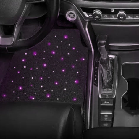 USB LED Car Floor-Mat Lighting Set