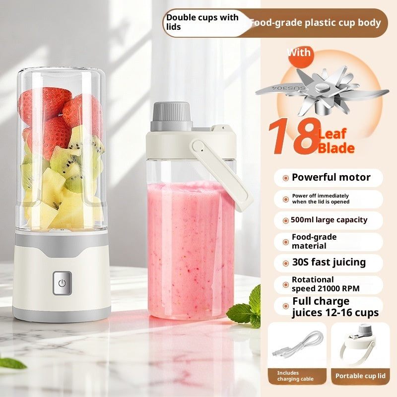 Rechargeable Portable Blender, 500 mL