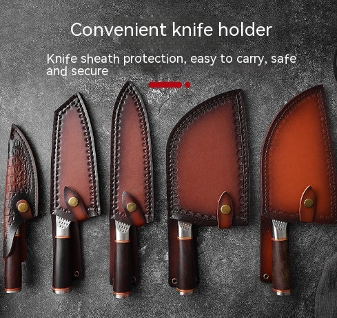 Hammered Stainless-Steel Kitchen Knife Collection — product image 10 of 16