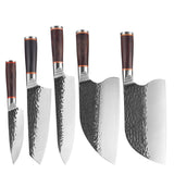 Hammered Stainless-Steel Kitchen Knife Collection — product image 3 of 16