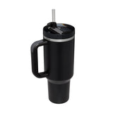 40 oz Insulated Tumbler with Handle & Straw — product image 7 of 25