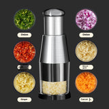 Manual Garlic & Vegetable Press Chopper