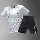 Men’s Lightweight Active T-Shirt & Shorts Set