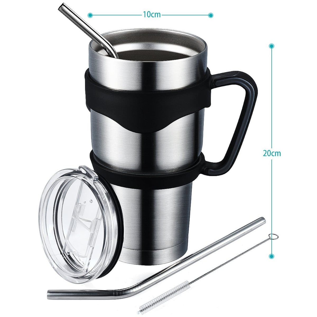 24 oz Dual-Spout Insulated Tumbler — product image 2