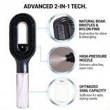 2-in-1 Mist Spray Detangling Hairbrush — product image 3 of 20