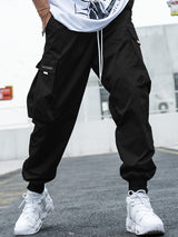 Men’s Multi-Pocket Drawstring Cargo Pants
