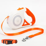Retractable Pet Leash with Optional Collar