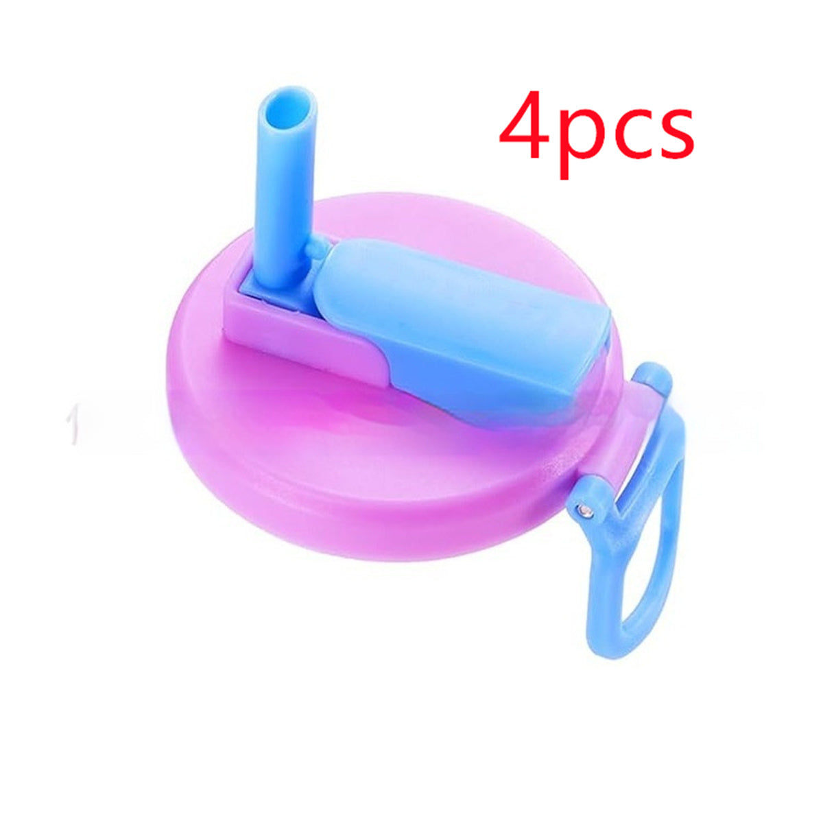 Reusable Soda Can Lid with Straw
