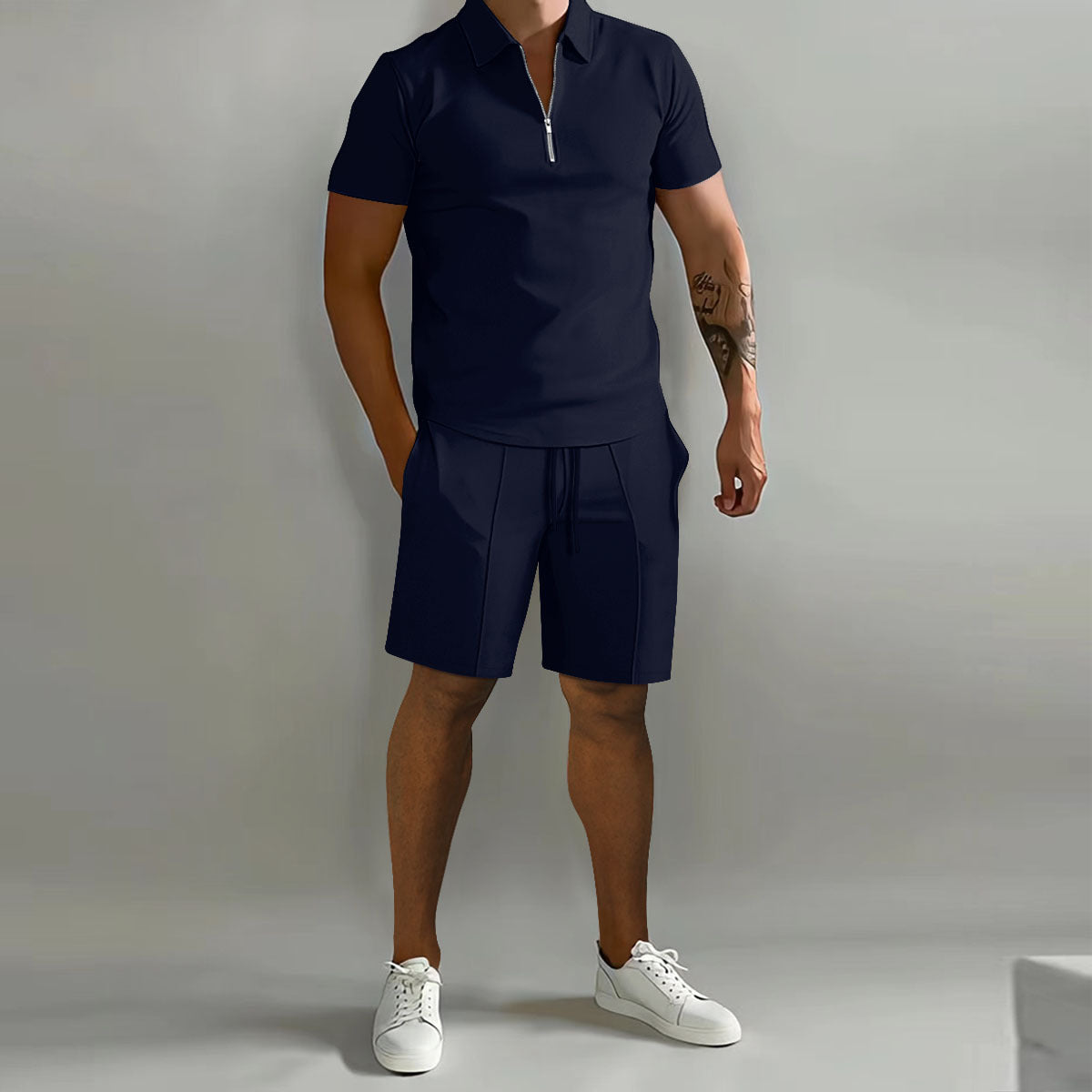 Men's Summer Polo Shirt & Shorts Set — product image 3 of 9