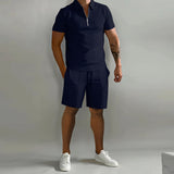 Men's Summer Polo Shirt & Shorts Set — product image 3 of 9