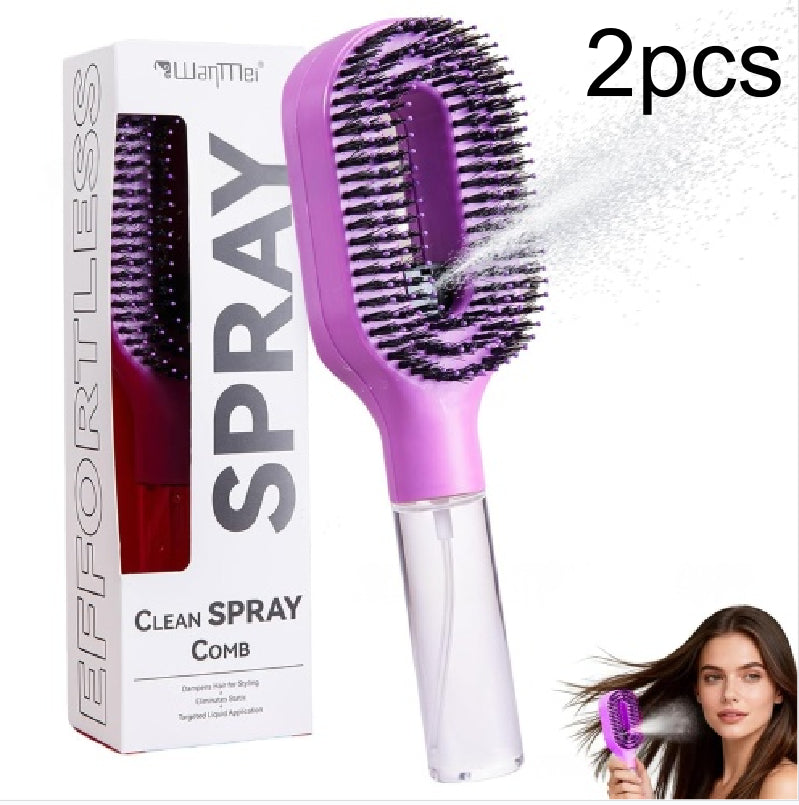2-in-1 Mist Spray Detangling Hairbrush — product image 18 of 20