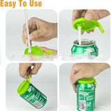 Reusable Soda Can Lid with Straw