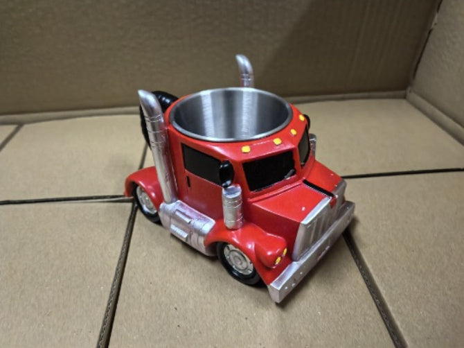 Semi-Truck-Shaped Drink Mug